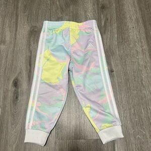 Adidas Girls‎ Pastel Patterned Joggers, 18 months